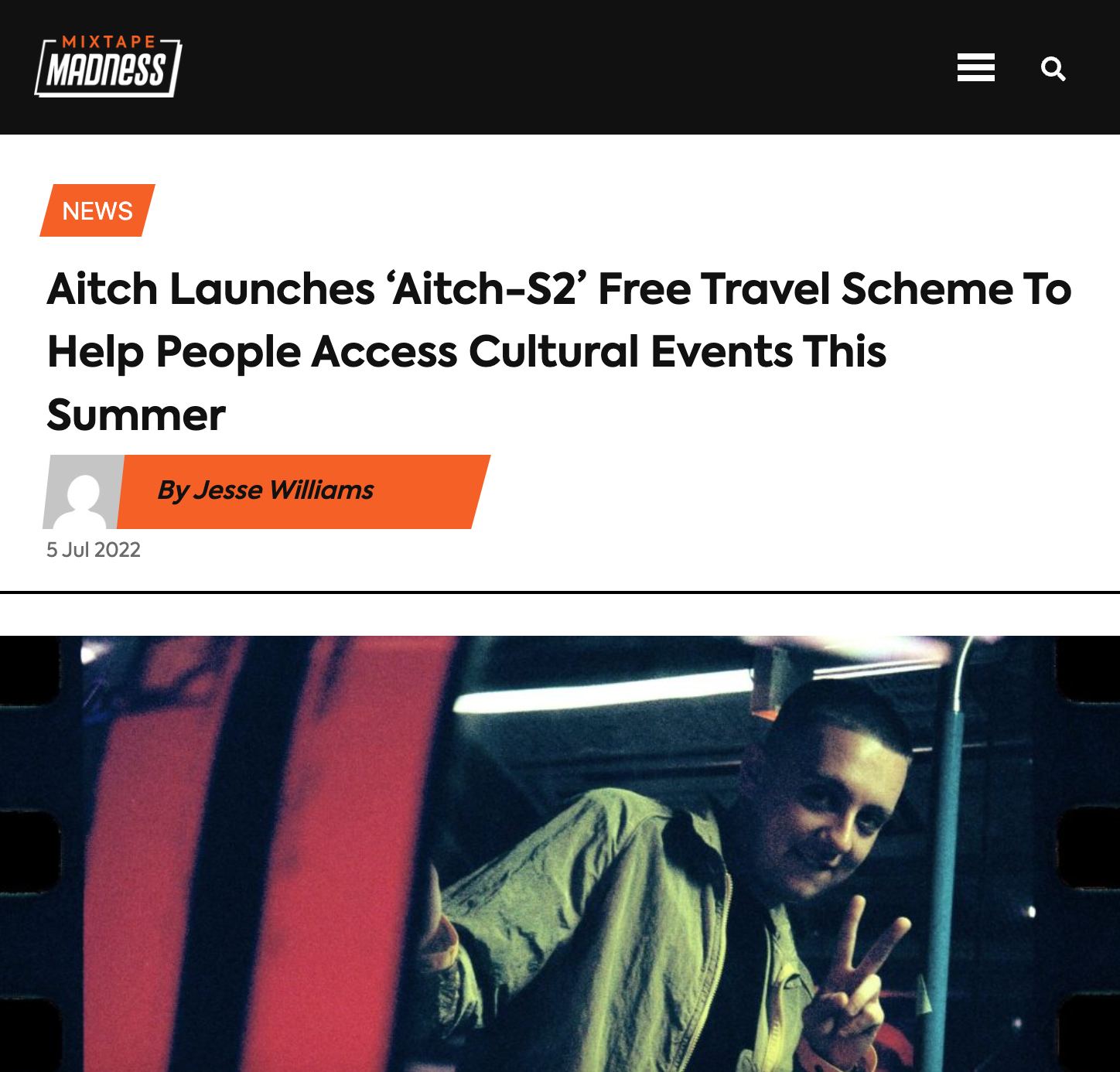 GRM Daily coverage for the Aitch-S2 campaign.