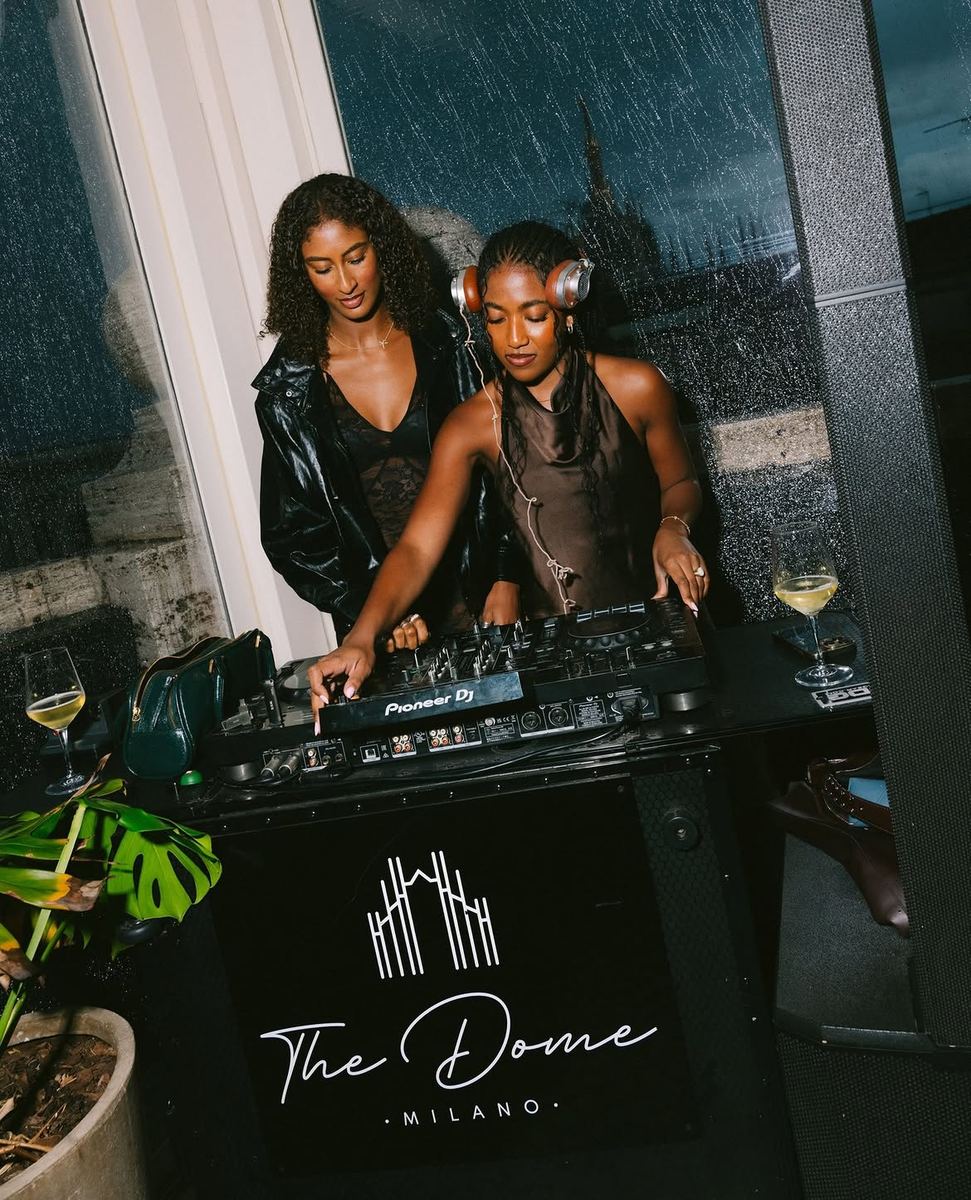 Zara Milan Fashion Week creator reception.