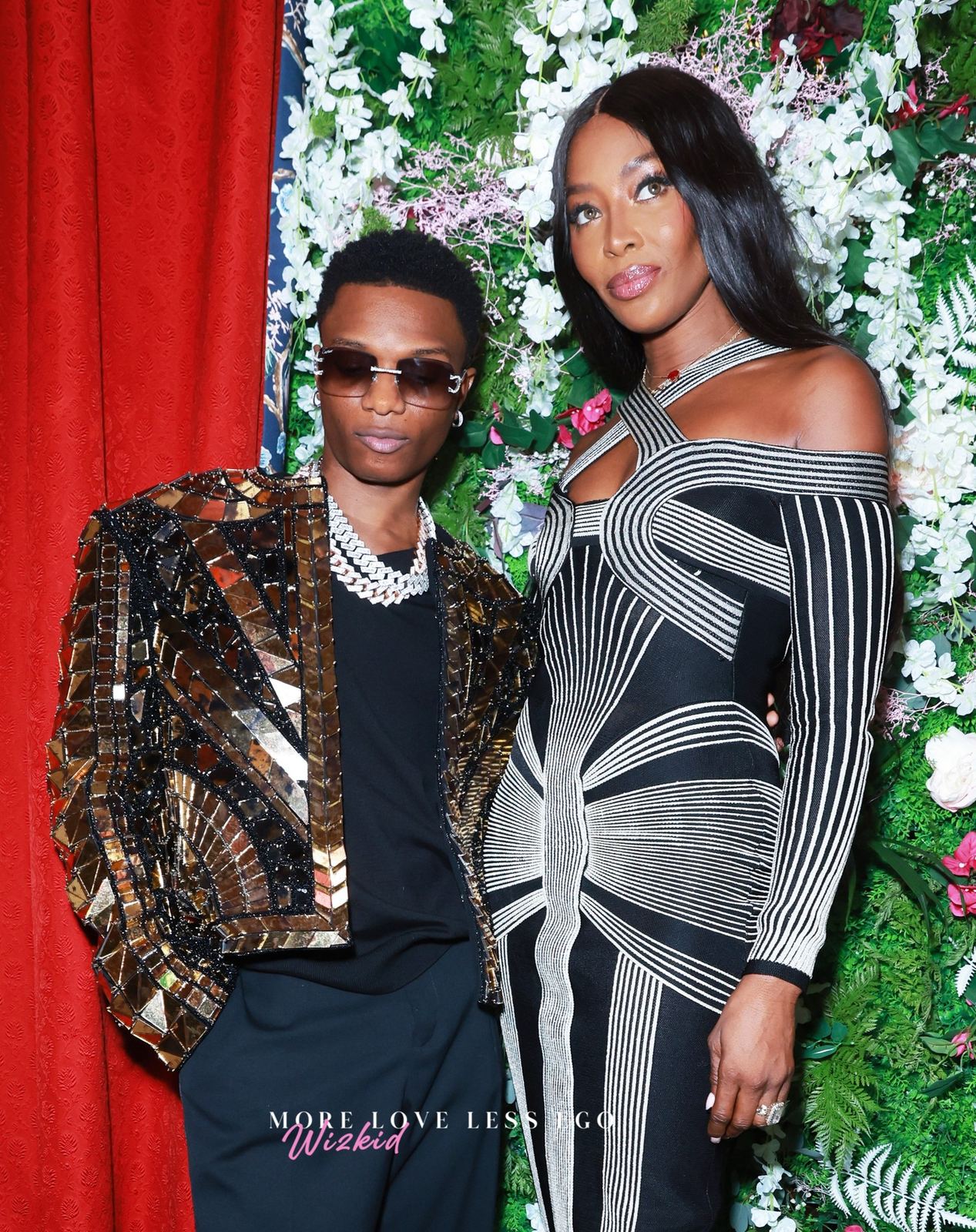 VIP photo moment at the WizKid launch.